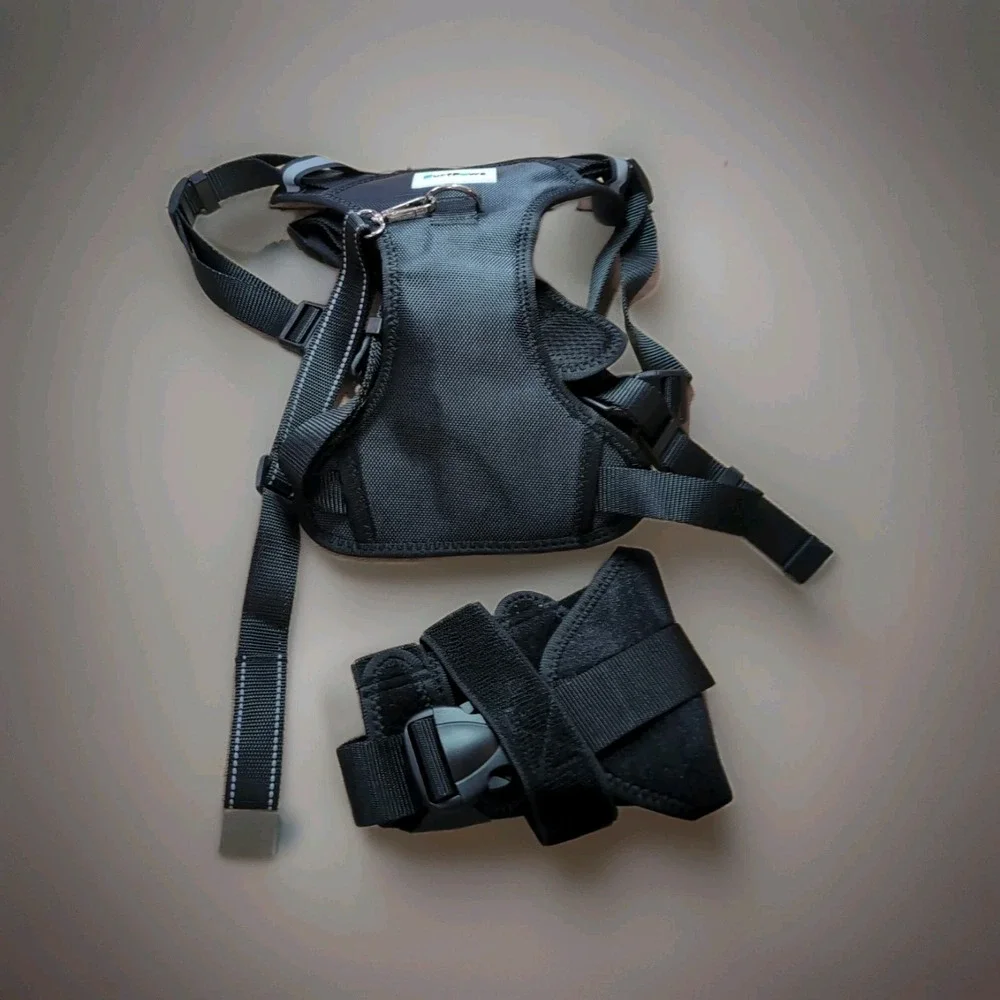 SurfPaws Professional Dog Knee Brace w/ Harness-‎ Large New w/Fast Shipping